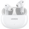 Wireless headphones Ugreen WS200 HiTune T6 Active Noise-Cancelling Earbuds white