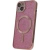 Mocco Glitter Chrome MagSafe Case Silikona Apvalks Priekš Apple iPhone 14 Pro