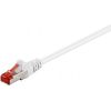 Goobay GB CAT6 VERKKOKAAPELI, S/FTP, VALKOINEN, 10M, LSZH