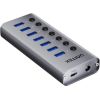 UNITEK HUB USB-A 7-IN-1 WITH SWITCHES