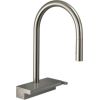 Hansgrohe virtuves izlietnes maisītājs ar izvelkamu dušu Aquno Select M81 170 3jet, stainless steel