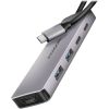 AXAGON HMC-5H60 USB-C 3.2 Gen 1 hub, 2x USB-A, 1x USB-C, 4K 60Hz HDMI, PD 100W, 15cm USB-C cable