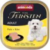 ANIMONDA Vom Feinsten Adult Turkey with cheese - wet dog food - 150g
