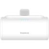 Powerbank Baseus Compact 5000mAh, 20W, USB-C (biały)