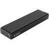 Orico NVME M.2, 10gbps, USB-A to USB-C + USB-C to USB-C drive enclosure (black)