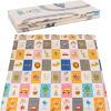 Двусторонний складной игровой коврик для детей Springos KM0020, 180x200 см XXL, с транспортом