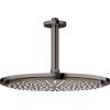 Grohe dušas galva ar turētāju Rainshower Cosmo 310 I, no griestiem, hard graphite