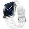 Hurtel -  Strap Triple Protection Apple Watch Ultra Band, SE, 9, 8, 7, 6, 5, 4, 3, 2, 1 (49, 45, 44, 42 mm) Band Bracelet Transparent