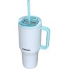 Thermal mug with telescopic straw Kambukka Rio Tumbler 950ml Frosty Coconut