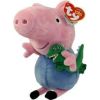 Meteor Maskotka Beanie Babies Lic PEPPA PIG - George reg (8421461301)