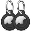 Tech-Protect case Rough Apple AirTag 2pcs, black