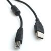 Gembird USB 2.0 A- B 3m cable with ferrite core