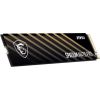 SSD MSI SPATIUM M470 PRO 2TB M.2 PCIe Gen4 NVMe 3D NAND Write speed 5000 MBytes/sec Read speed 6000 MBytes/sec 2.15mm TBW 640 TB MTBF 150000 hours S78-440Q990-P83