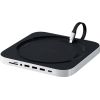 SATECHI Mac Mini Stand & Hub - Silver