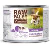 RAW PALEO Duoprotein Duck & Boar Puppy - wet dog food - 200g