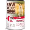 RAW PALEO Duoprotein Beef & Rabbit Adult - wet dog food - 400g