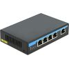 DeLOCK Giga Ethernet Switch 4P PoE + 1RJ45 - 87764