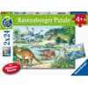 Ravensburger Puzzle 2x24 pc Dinosaurs