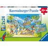 Ravensburger Puzzle 2x24 pc Pirates