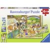 Ravensburger Puzzle 2x24 pc Merry Country Life
