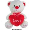 Sun Day Плюшевый мишка с сердцем LOVE 40 cm (M3598) 159304