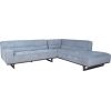Corner sofa HASSO RC, silver grey