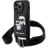 Karl Lagerfeld KLHCP14LCSAKCPMK Aizmugurējais Apvalks Priekš Apple iPhone 14 Pro