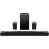TCL Q Q85H Class 7.1.4 Channel Sound Bar with Dolby Atmos, Wireless Subwoofwer, and Wireless Surround Speakers Mājas kinozāles, akustika (Soundbars)