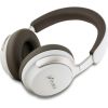 Guess GUBHC22PSBCSMW Leather Script Logo ANC Bezvadu Austiņas