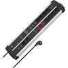 Brennenstuhl Premium-Protect-Line, 11-way duo, power strip (black/silver, 120,000A surge protection, 3 meters)