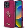 Guess Fixed Glitter Big 4G Case Aizsargapvalks Priekš Apple iPhone 16 Pro Max