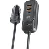 Promate GearHub-120W Auto lādētājs 120W / 2x USB-C / 2x USB-A