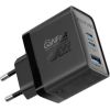 Promate PowerPort-45 GaNFast™ Зарядное устройство 45W / QC3.0 / PD45W