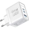 Promate PowerPort-45 GaNFast™ Зарядное устройство 45W / QC3.0 / PD45W
