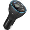 Promate PowerTune-38W Bluetooth 5.1 FM Transmitter QC3.0 / PD20W / QC3.0 / Hands-free