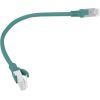 PATCHCORD KAT.6 UTP 0.25M ZIELONY FLUKE PASSED LANBERG 10-PACK