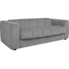 Sofa bed STELLA with spring mattress, grey