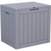 Uzglabāšanas kaste PORTOLA 56x43xH53cm/118L, pelēka plastmasa