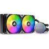 Sharkoon S70 RGB AIO 360mm Watercooling Set - 1150, 1151, 1155, 1156, 1366, 2011, 2011-3, AM2, AM2+, AM3, AM3+, FM1, FM2, AM4, 2066, TR4, sTRX4, 1200, 1700, AM5