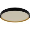 Pl.l.-FARNA 24W LED 4000K 1650lm melna/koka