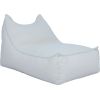 Bean bag LARRY CAT 100x70x30/56cm, natural white