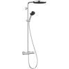 Hansgrohe dušas sistēma Pulsify 260 1 jet ar vannas termostatu Ecostat Fine un rokas dušu 3 jet, hroms