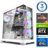 INTOP AQUA Ryzen 5 7600X 32GB DDR5 1TB SSD M.2 NVME RTX4060 8GB WIN11
