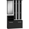 Top E Shop Topeshop GAR CZERŃ entryway cabinet