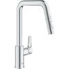 Grohe virtuves izlietnes maisītājs ar izvelkamo dušu Eurosmart, hroms