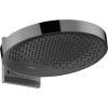 Hansgrohe Rainfinity 360 1jet augšējā duša, pie sienas stiprināma, melns - gab.