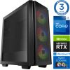 INTOP AQUA i7-14700F 32GB DDR5 500SSD M.2 NVME+2TB RTX3050 8GB WIN11