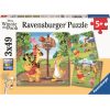 Ravensburger Puzzle 3x49 pc Winnie the Pooh - Sports Day
