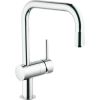 Grohe virtuves izlietnes maisītājs ar izvelkamu dušu Minta, hroms