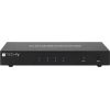 Techly IDATA DP-KVM4 KVM switch Rack mounting Black